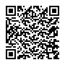 Codice QR per il numero di telefono +12676758641