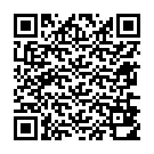 QR Code pour le numéro de téléphone +12676810458