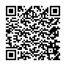 Codice QR per il numero di telefono +12676855539