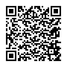 Código QR para número de telefone +12676855545