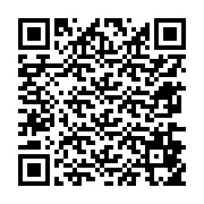 Kode QR untuk nomor Telepon +12676855548