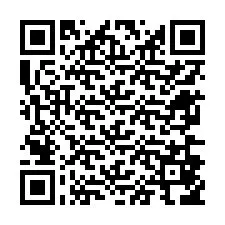 Kode QR untuk nomor Telepon +12676856128