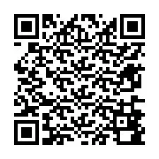 QR-code voor telefoonnummer +12676880002