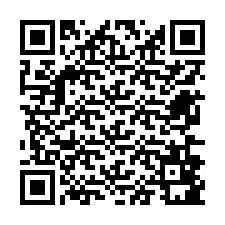 Código QR para número de teléfono +12676881527