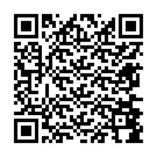 QR-код для номера телефона +12676884326