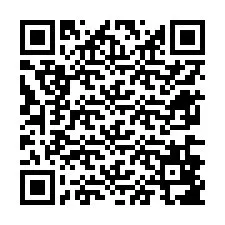 QR-koodi puhelinnumerolle +12676887508