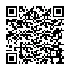 QR Code สำหรับหมายเลขโทรศัพท์ +12676894365