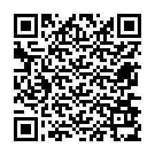 Código QR para número de teléfono +12676935357