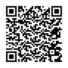 Código QR para número de telefone +12677016743