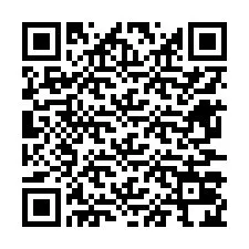 QR код за телефонен номер +12677024492