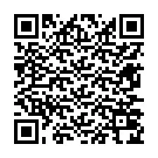 QR-код для номера телефона +12677024692