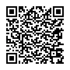 Kode QR untuk nomor Telepon +12677024868