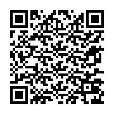 Código QR para número de teléfono +12677026110