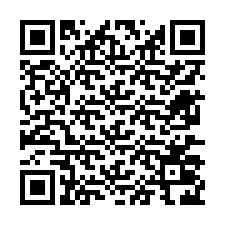 QR код за телефонен номер +12677026749