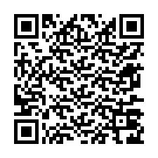 QR-code voor telefoonnummer +12677026814