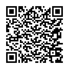 QR Code สำหรับหมายเลขโทรศัพท์ +12677026970