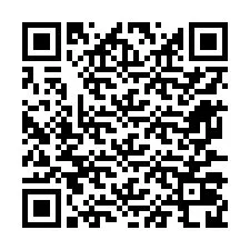 Kode QR untuk nomor Telepon +12677028175