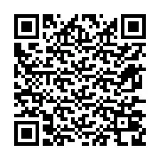 QR код за телефонен номер +12677028241