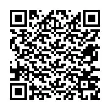 Código QR para número de teléfono +12677029723