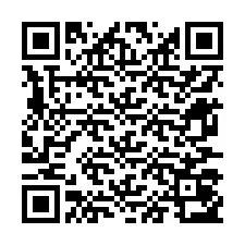 QR Code สำหรับหมายเลขโทรศัพท์ +12677053190