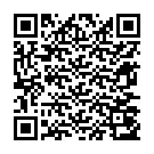 QR-code voor telefoonnummer +12677053390