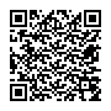 Kode QR untuk nomor Telepon +12677054497