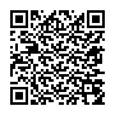 QR-код для номера телефона +12677054498