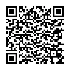 QR код за телефонен номер +12677054638