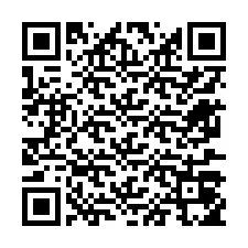 Codice QR per il numero di telefono +12677055819