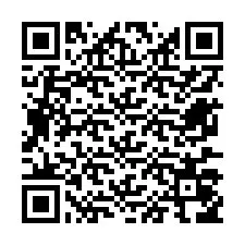 Codice QR per il numero di telefono +12677056517