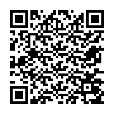 QR-Code für Telefonnummer +12677057717