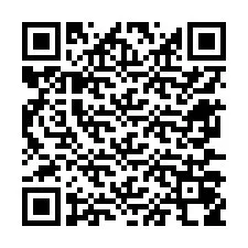 Kode QR untuk nomor Telepon +12677058238