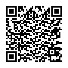 Codice QR per il numero di telefono +12677071916