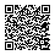 Código QR para número de telefone +12677073823