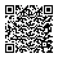 Código QR para número de teléfono +12677074170