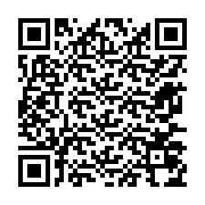 Kode QR untuk nomor Telepon +12677074735