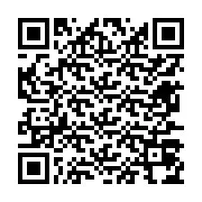 Kod QR dla numeru telefonu +12677074866