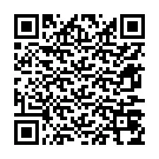 Codice QR per il numero di telefono +12677074880