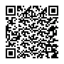 QR-code voor telefoonnummer +12677086470