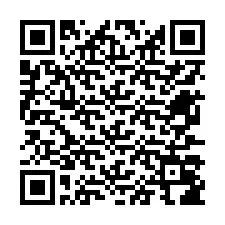 電話番号のQRコード +12677086473