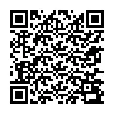 Código QR para número de telefone +12677093214