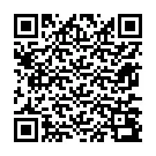Codice QR per il numero di telefono +12677093215