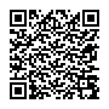 Código QR para número de telefone +12677095894