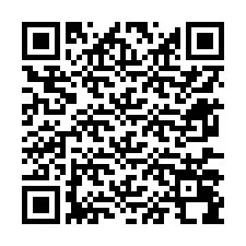 QR-code voor telefoonnummer +12677098604