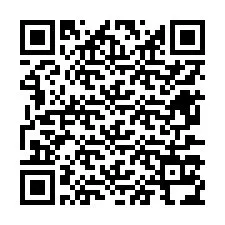 Kode QR untuk nomor Telepon +12677134452