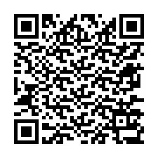 QR код за телефонен номер +12677137618