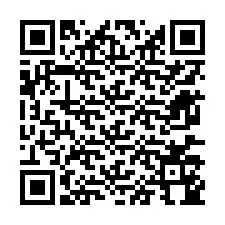 Código QR para número de teléfono +12677144705