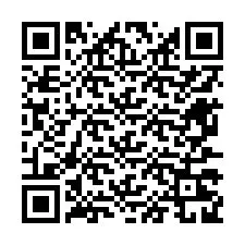 QR-код для номера телефона +12677229072