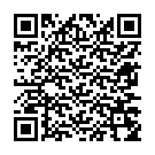 QR-код для номера телефона +12677254598