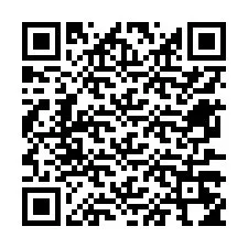 Codice QR per il numero di telefono +12677254853